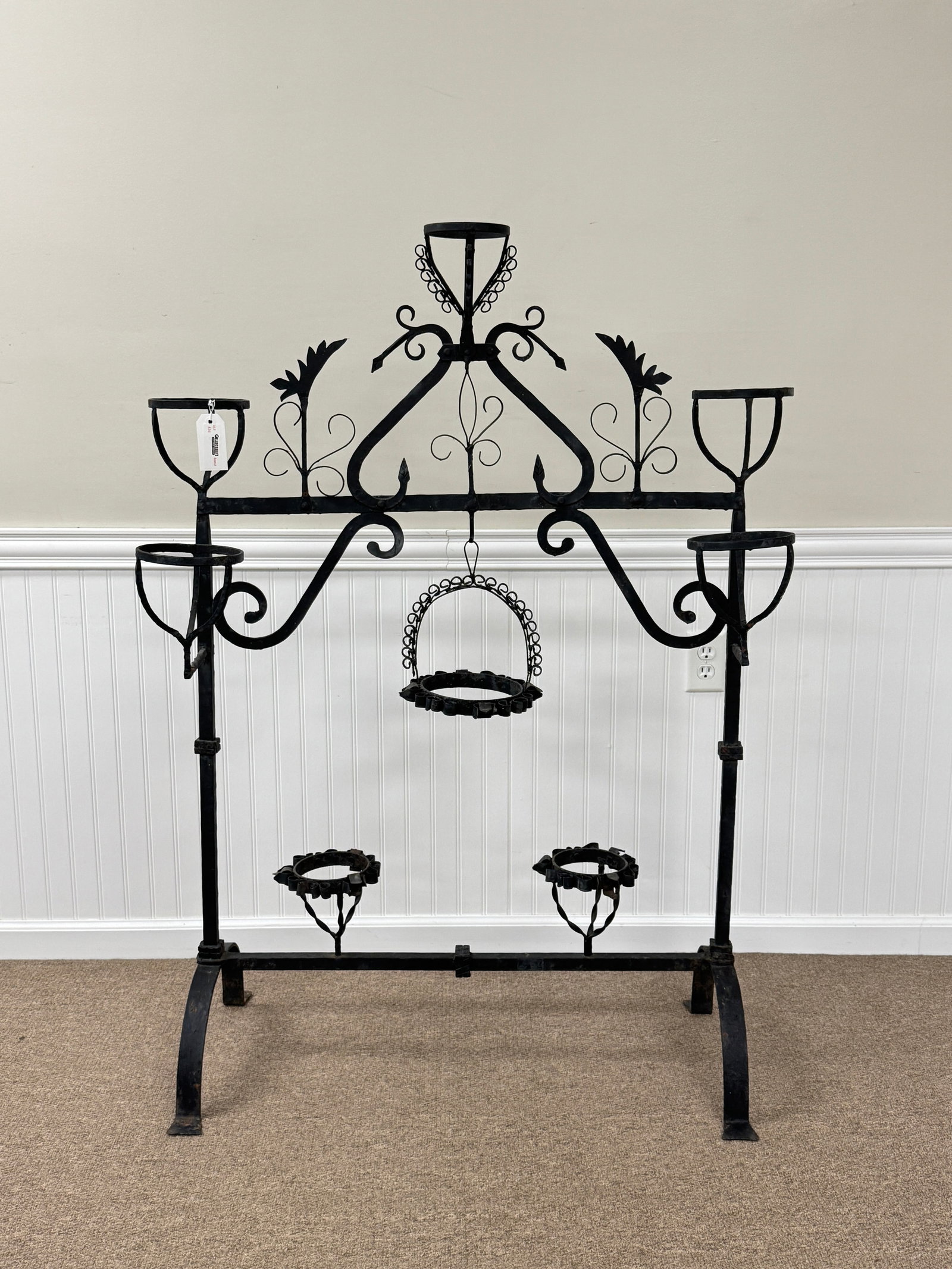 Wrought Iron Handmade Fireplace Screen (1 of 4)