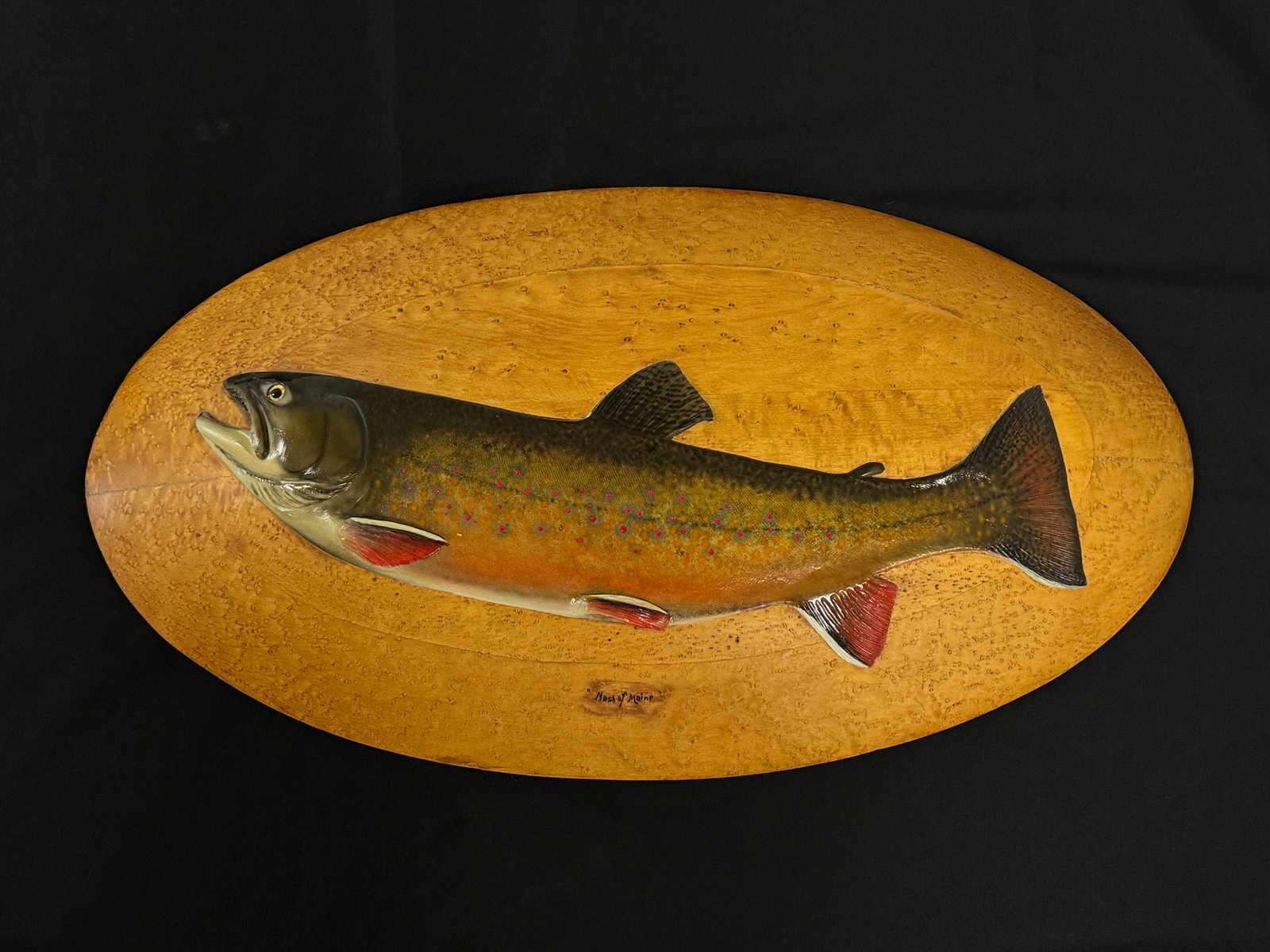"Nash of Maine" Trout Fish Plaque (1 of 5)