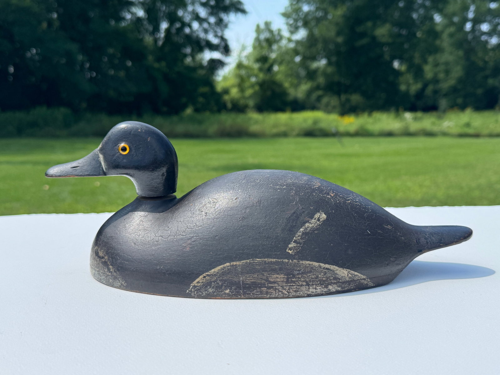 Early Hollowbody Bluebill Duck Decoy (1 of 5)