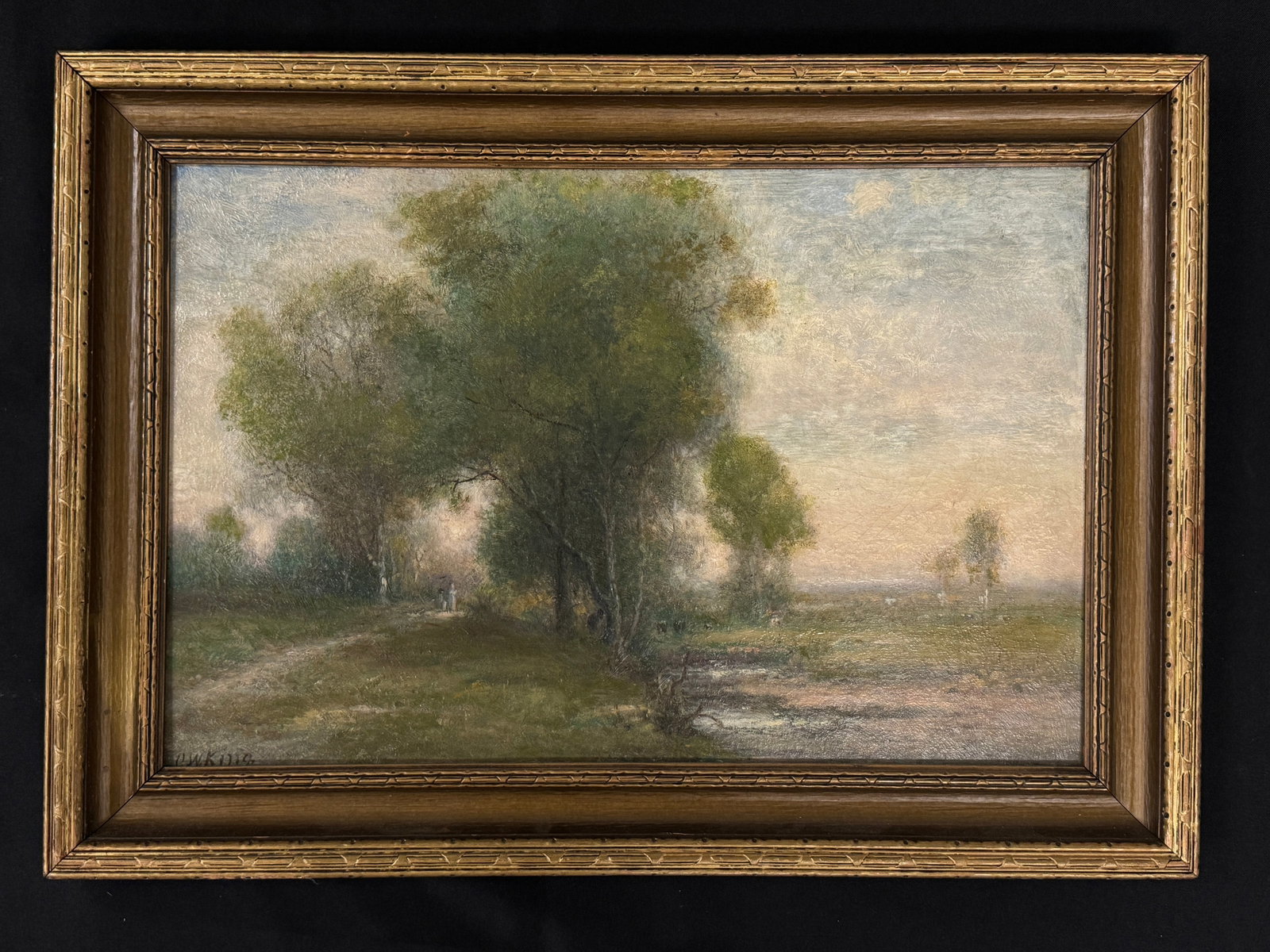 G.W. King Oil Painting Summer Landscape (1 of 4)