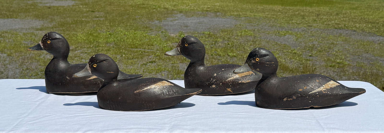 4 St. Lawrence River Hen Bluebill Duck Decoys (1 of 6)