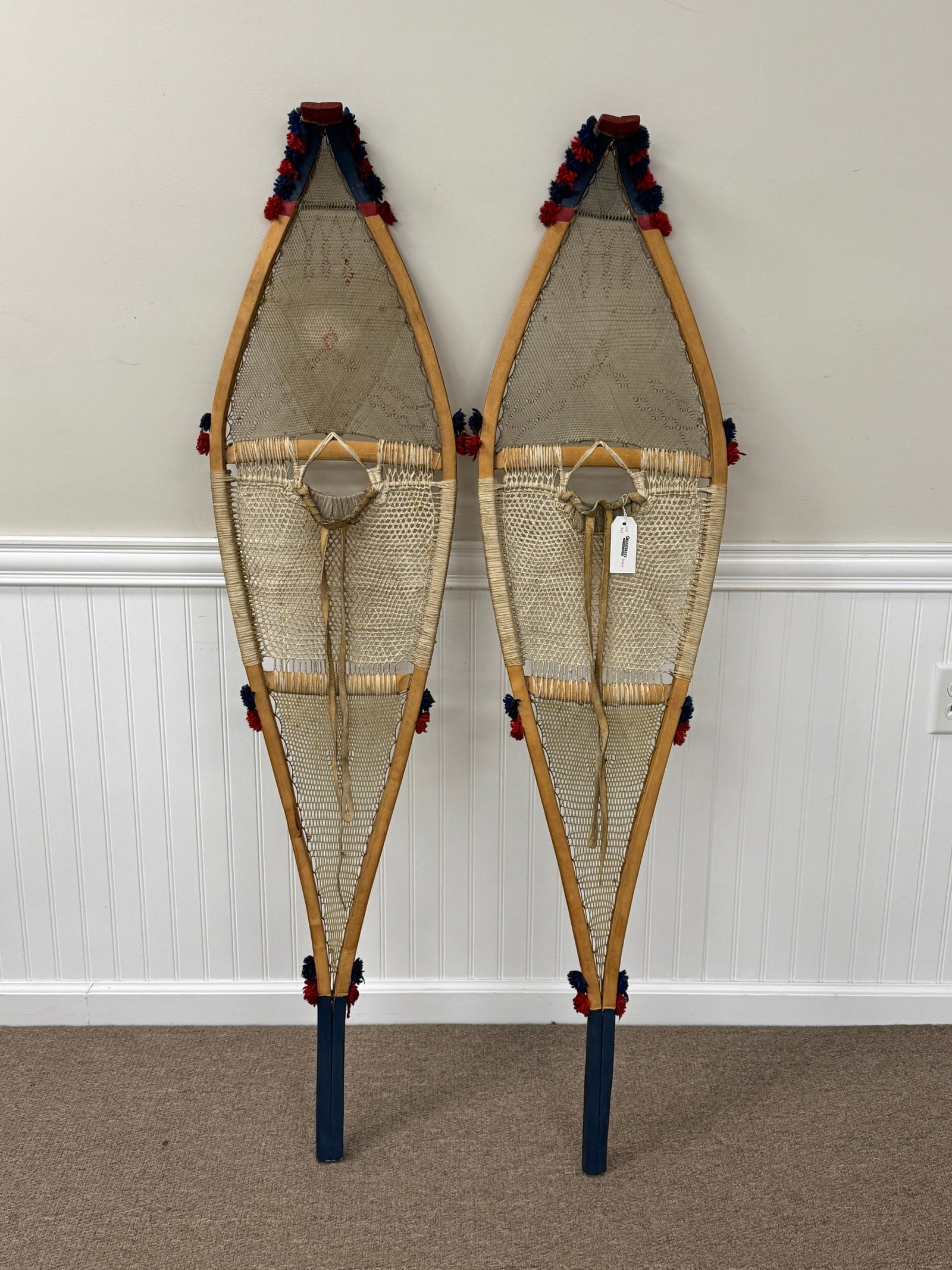 Fabulous Set of Native American Snowshoes (1 of 3)