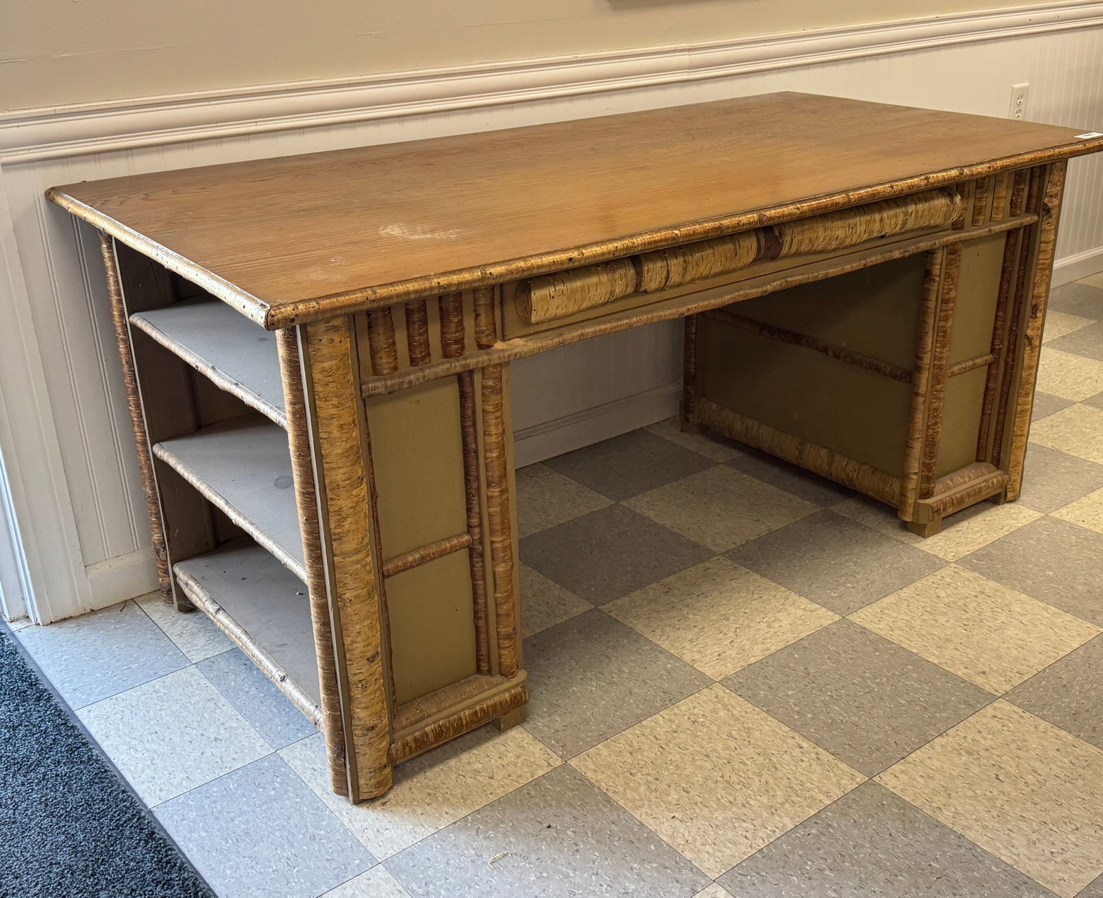 Adirondack Double Pedestal Desk (1 of 5)