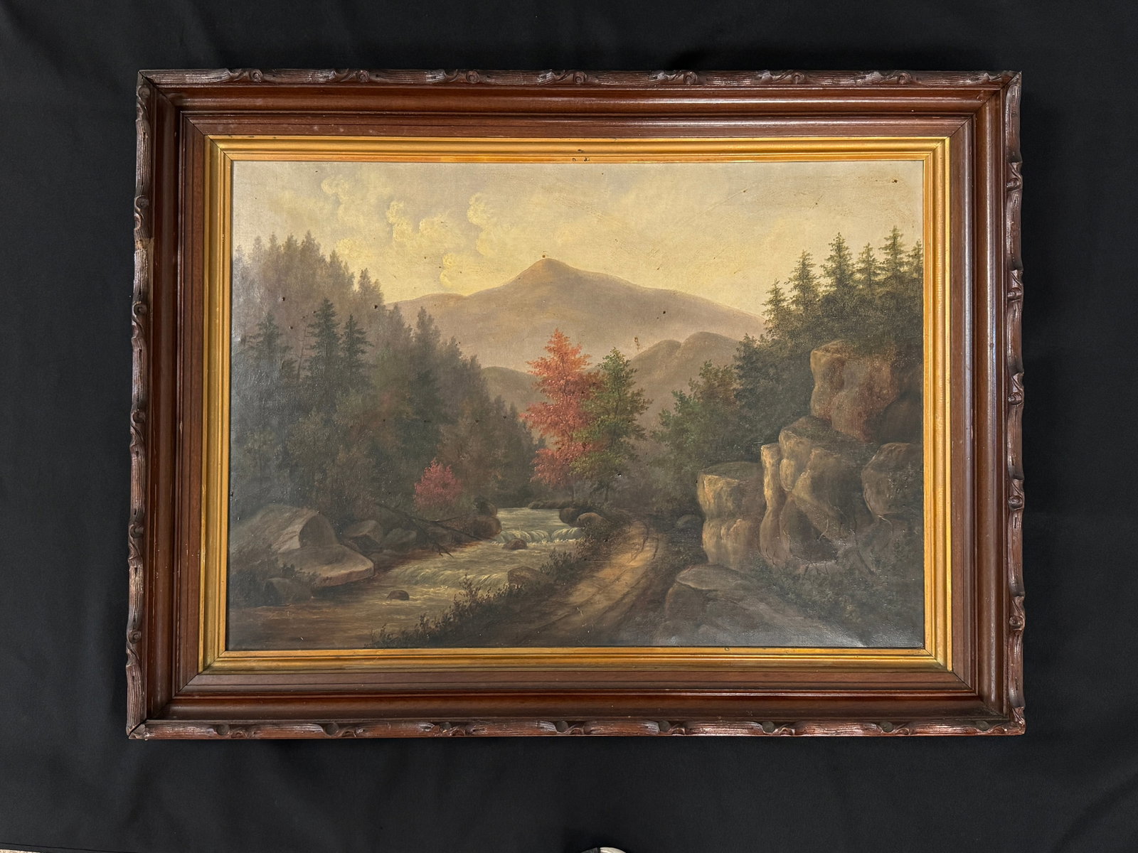 Adirondack Oil on Canvas Painting (1 of 4)