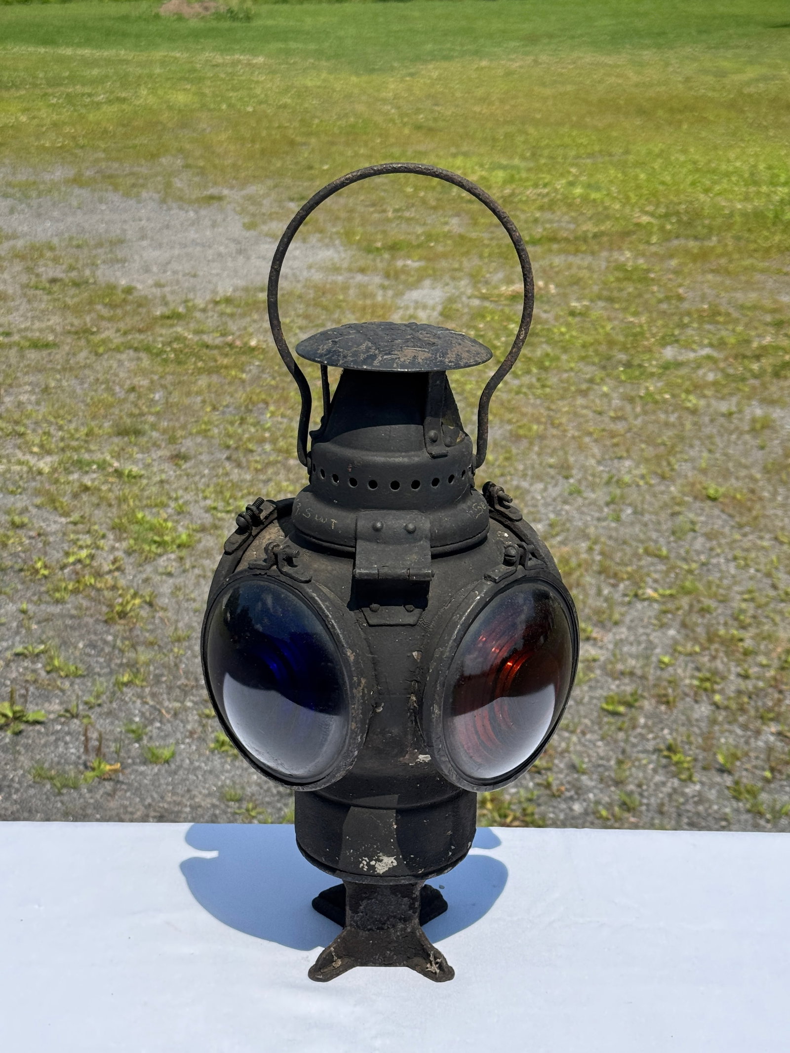 Adlake Railroad Directional Lantern (1 of 2)