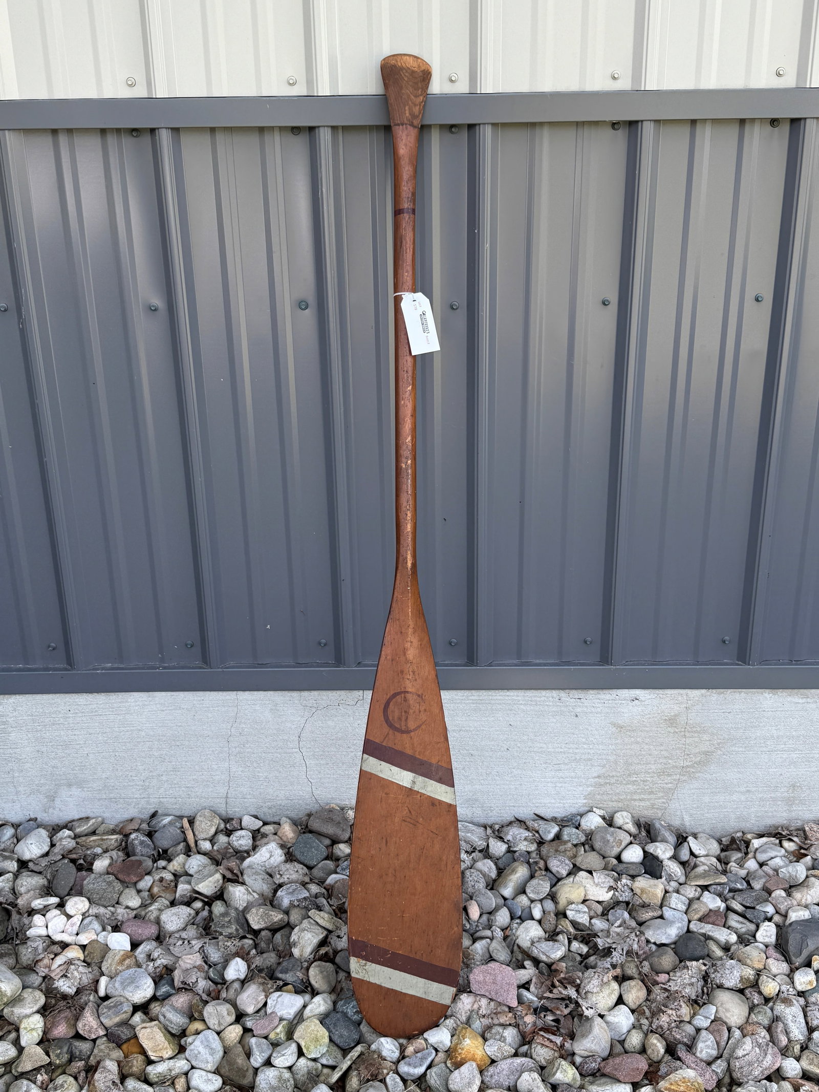 Canoe Paddle with Painted C - 2