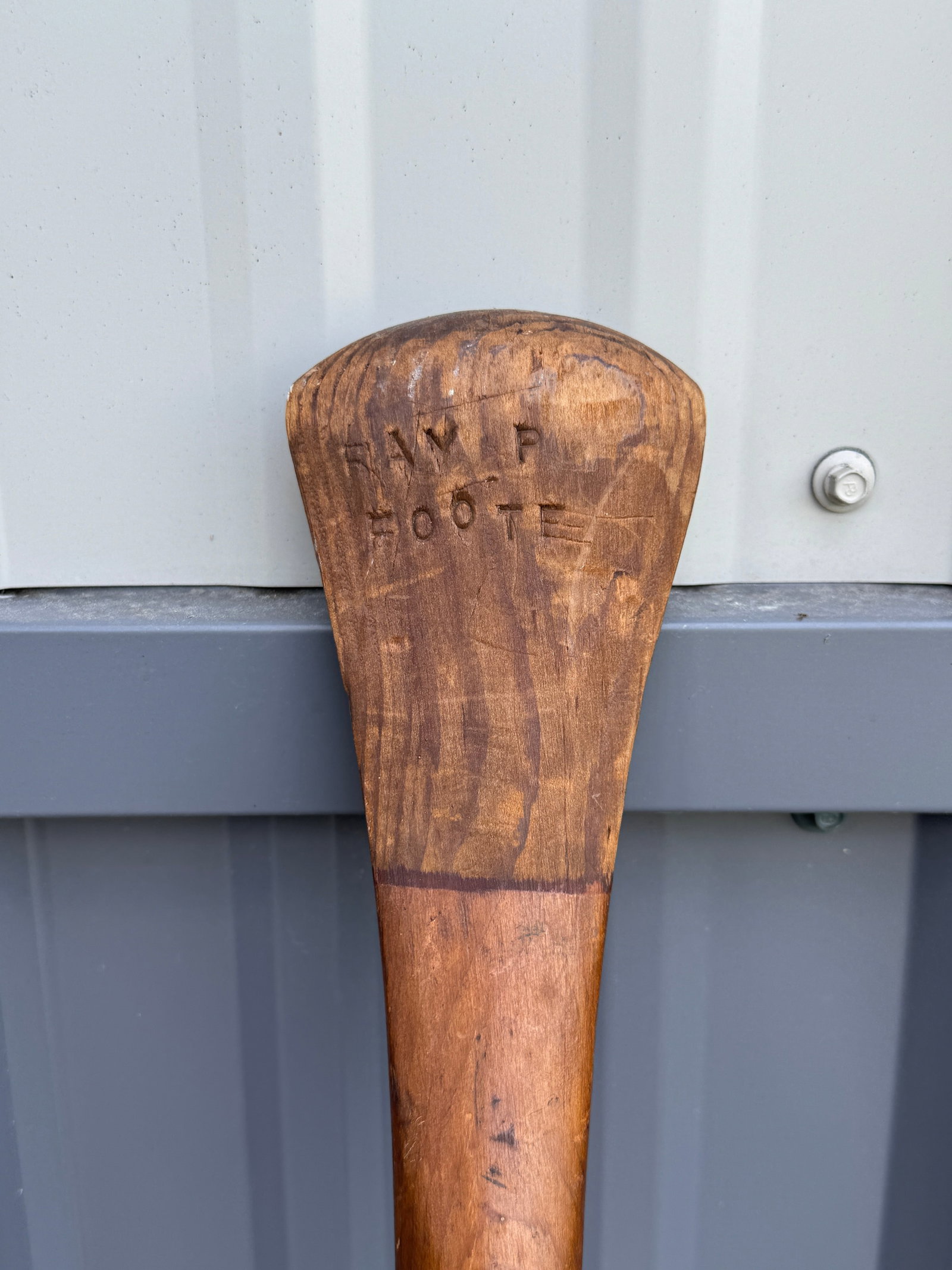 Canoe Paddle with Painted C - 5