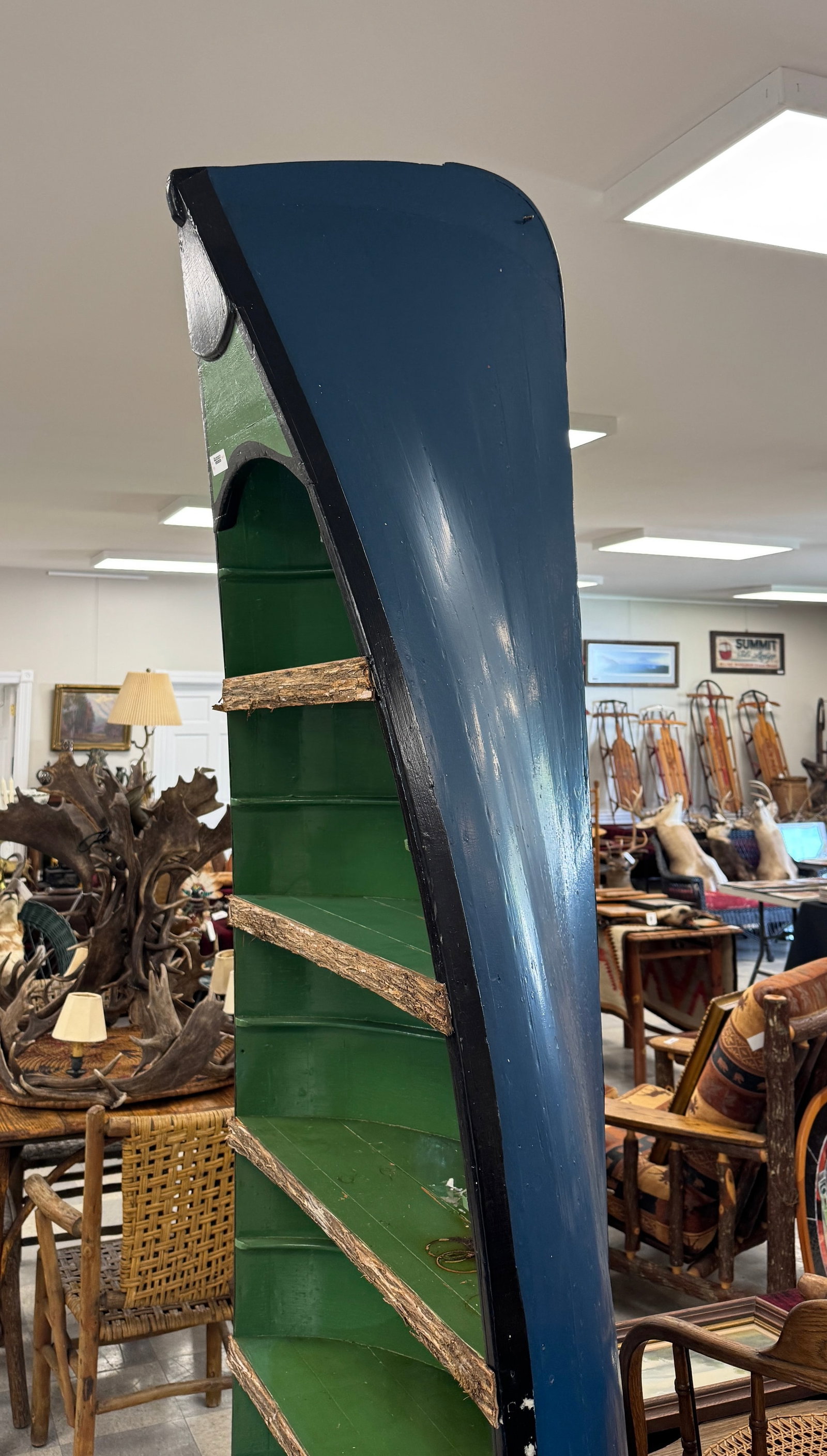 Adirondack Guideboat Display Shelf - 3