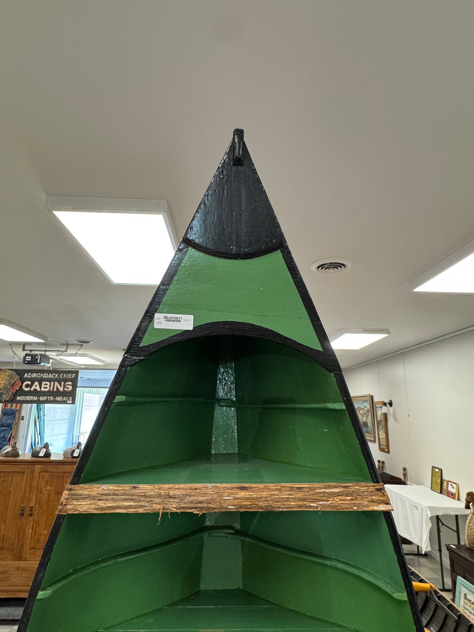 Adirondack Guideboat Display Shelf - 6