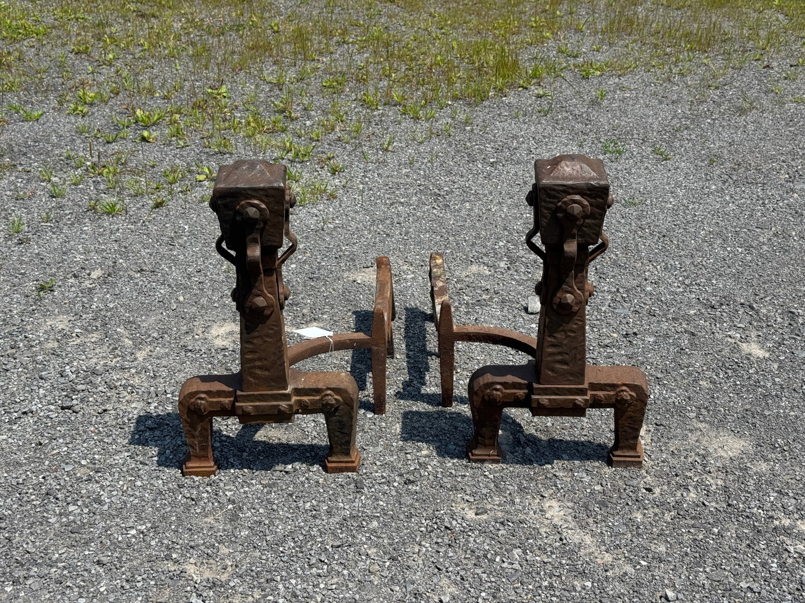 Arts & Crafts Andirons (1 of 5)