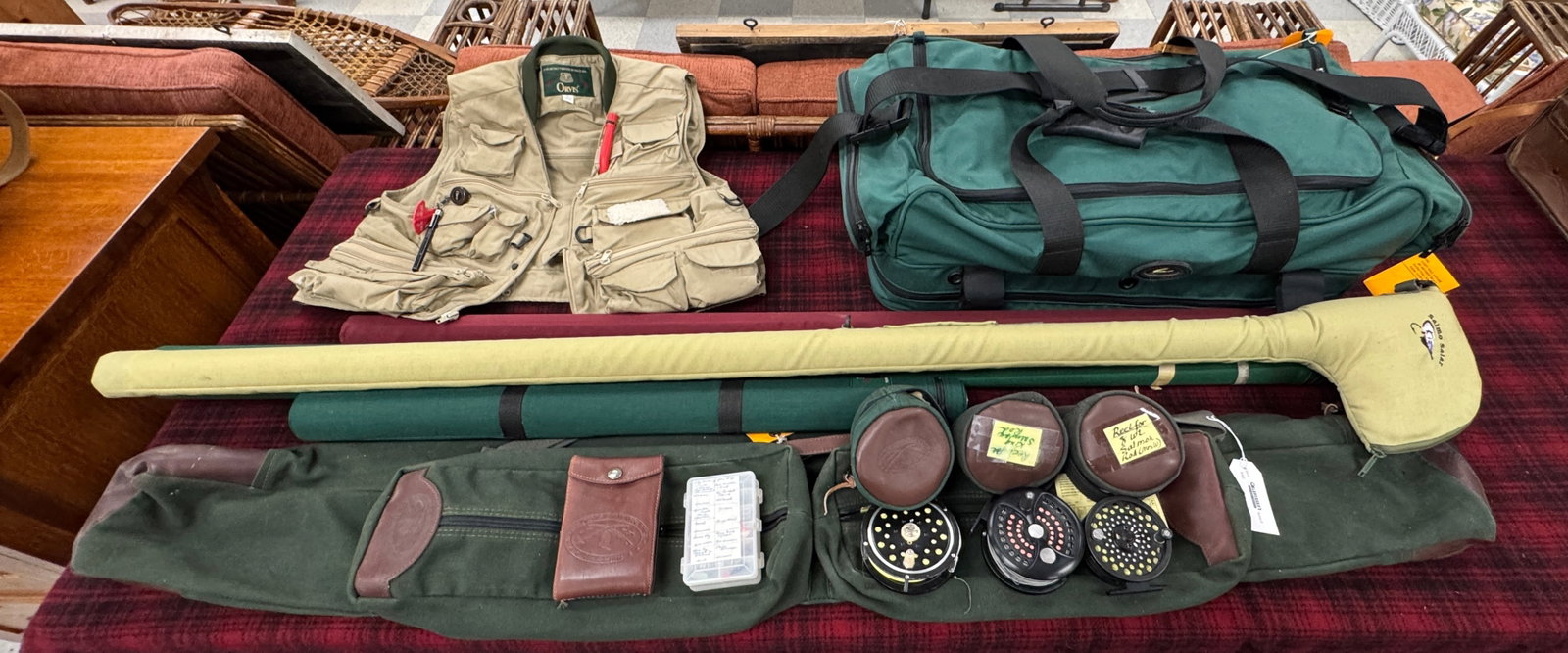 Marylou Whitney Fishing Gear - 3 Rods, 3 Reels (1 of 7)
