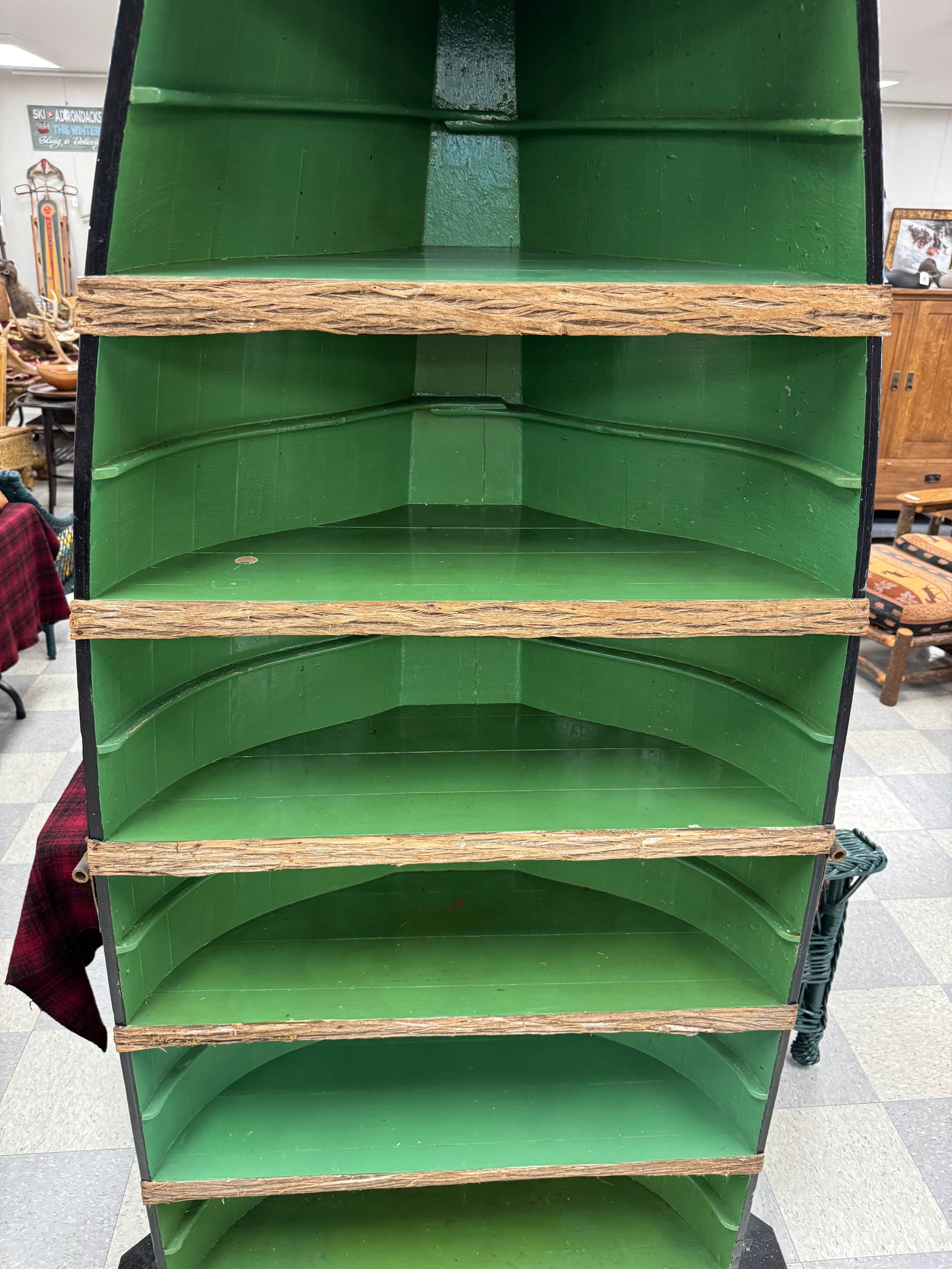 Adirondack Guideboat Display Shelf - 3