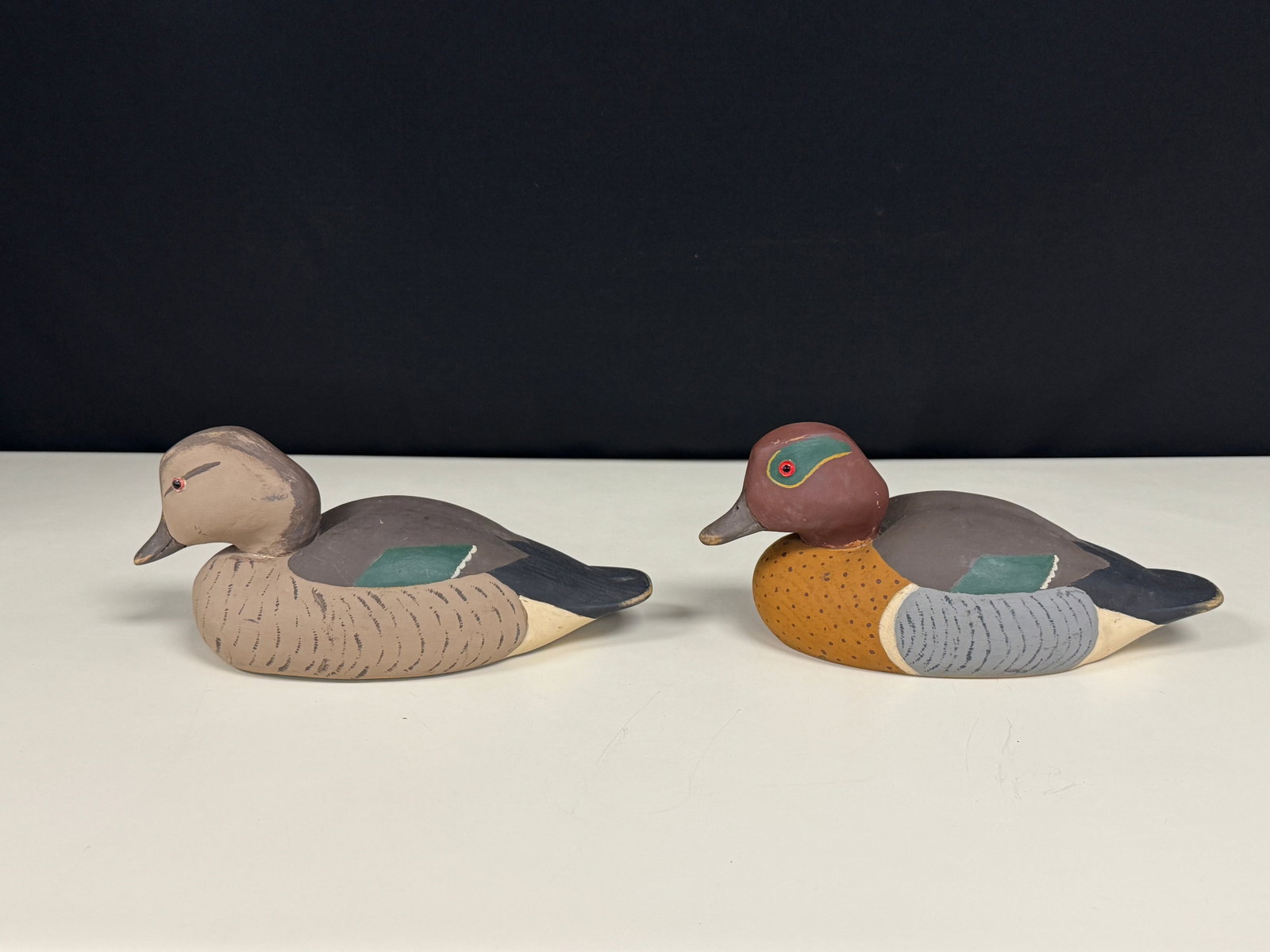Wildfowler Decoy Co. Green Wing Teals (1 of 4)
