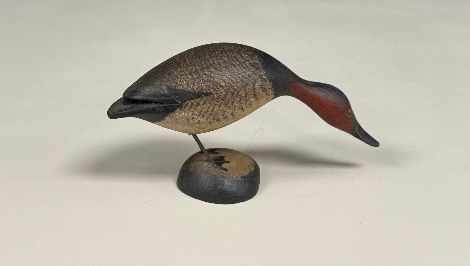 Ken Kirby Miniature Standing Drake Canvasback (1 of 3)