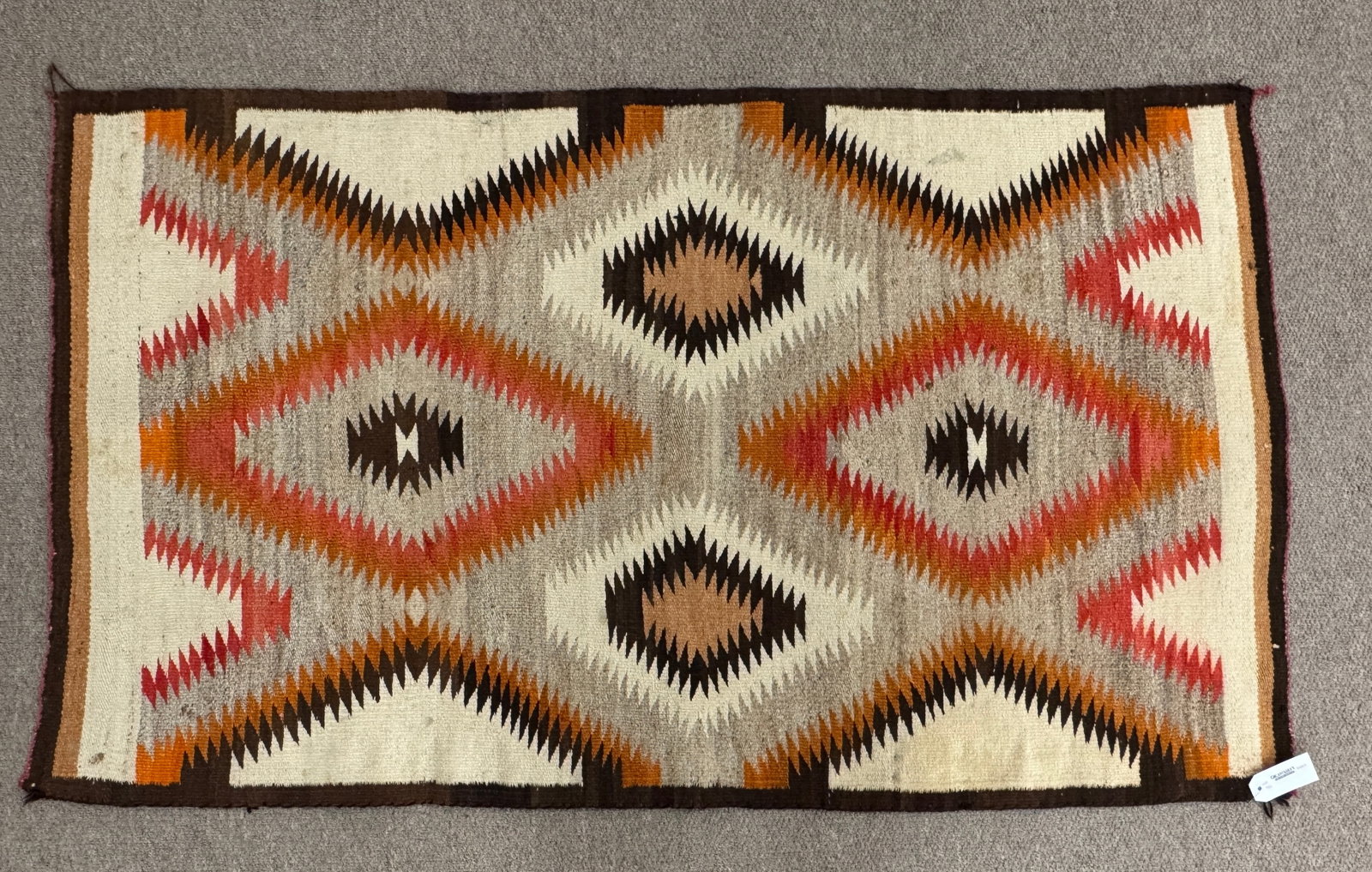 Navajo Rug Eye Dazzler: 38" x 64"