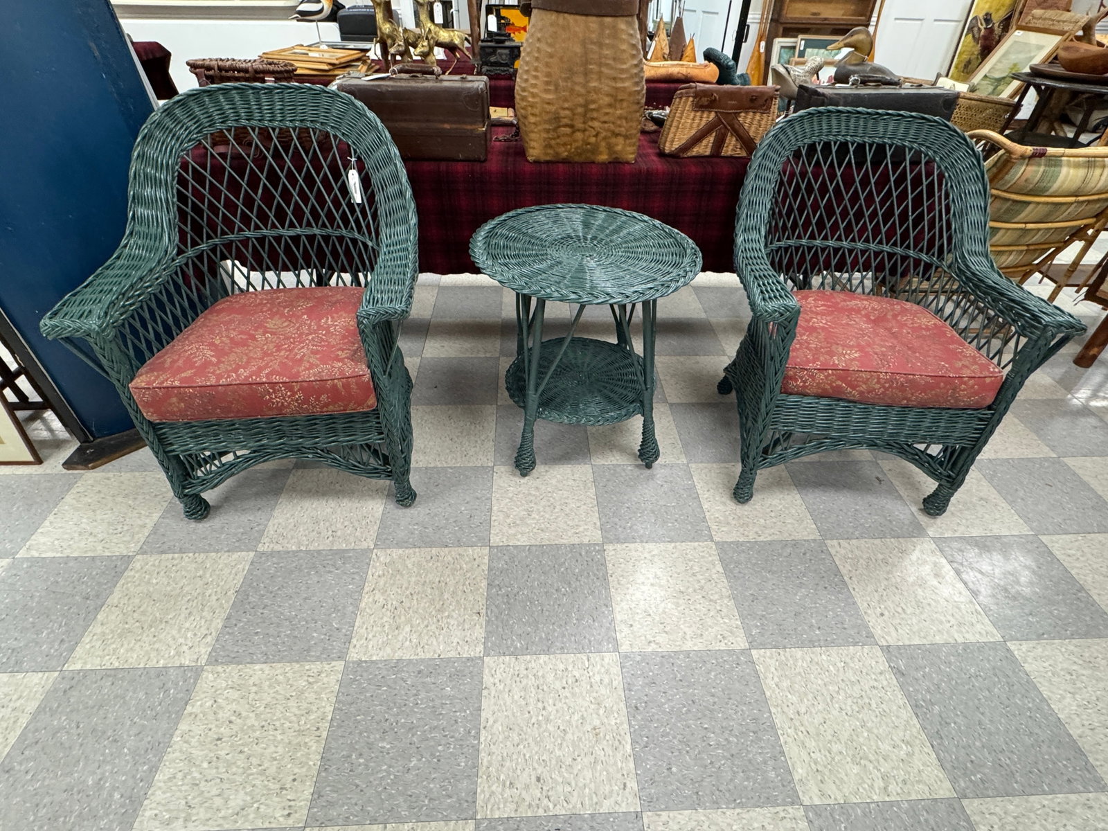3 Piece Bar Harbor Wicker Set (1 of 5)