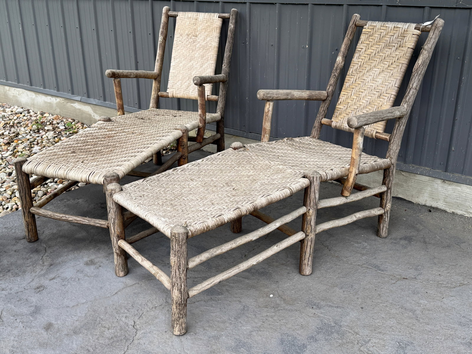 2 Indiana Hickory Porch Lounge Chairs (1 of 4)