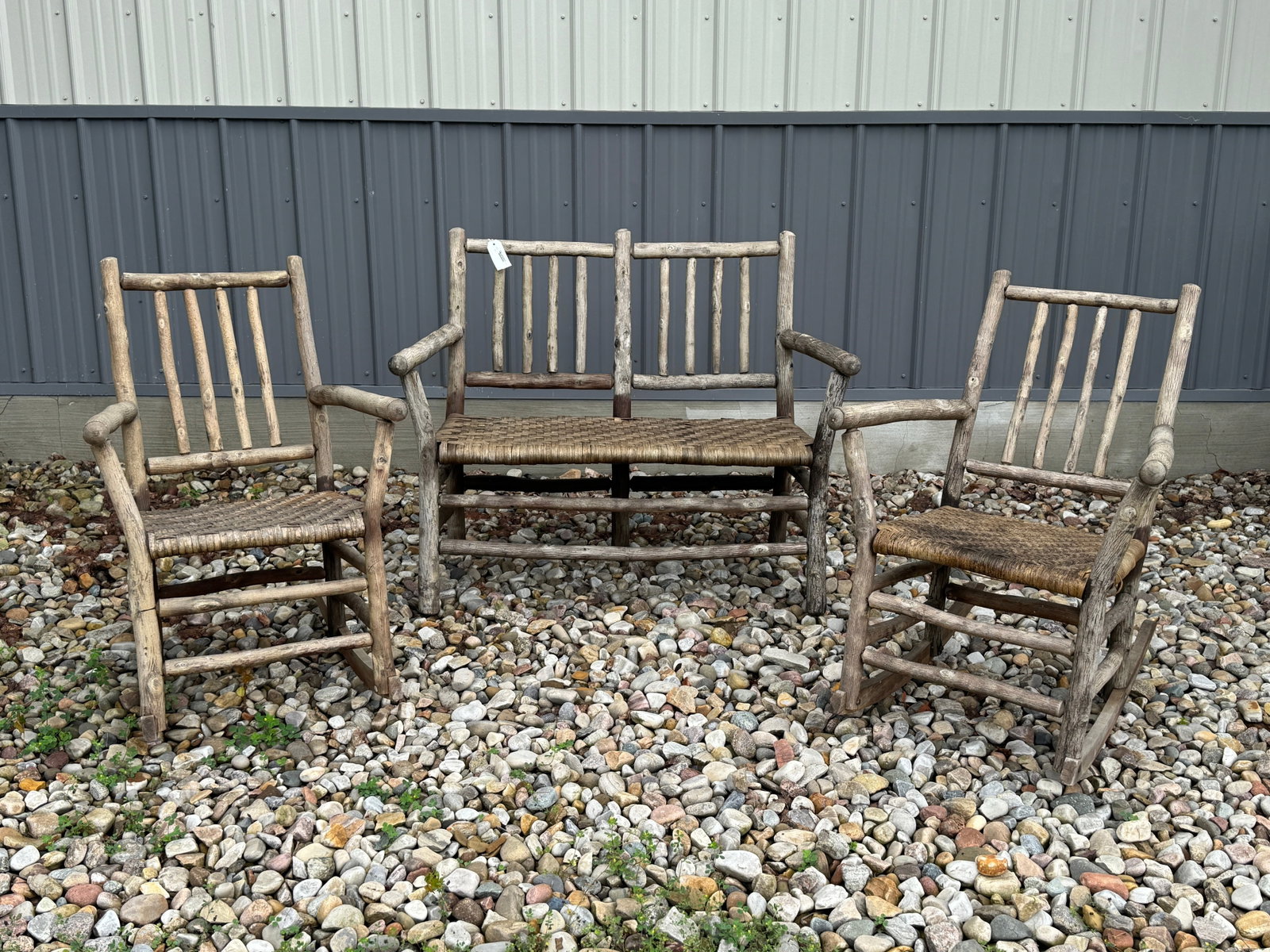 Indiana Hickory 3 Piece Patio Set (1 of 6)