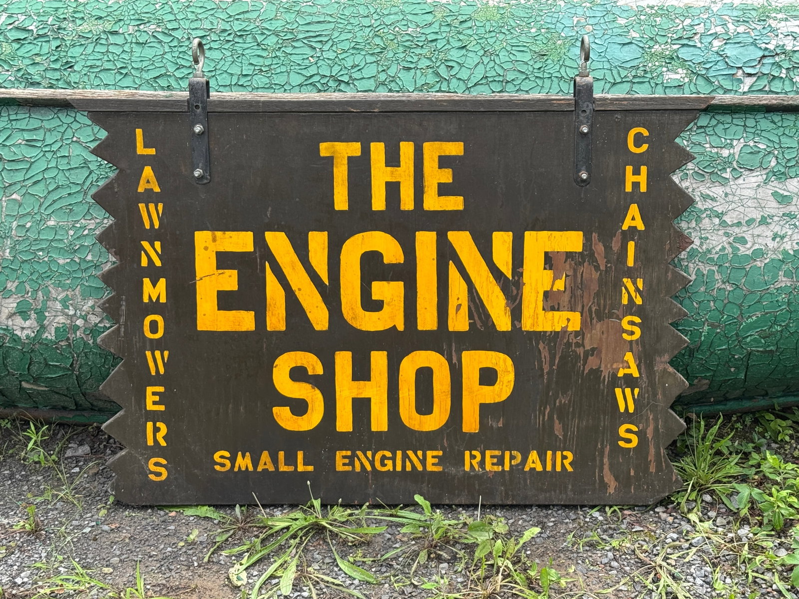 The Engine Shop Wooden Painted Adirondack Sign (1 of 3)