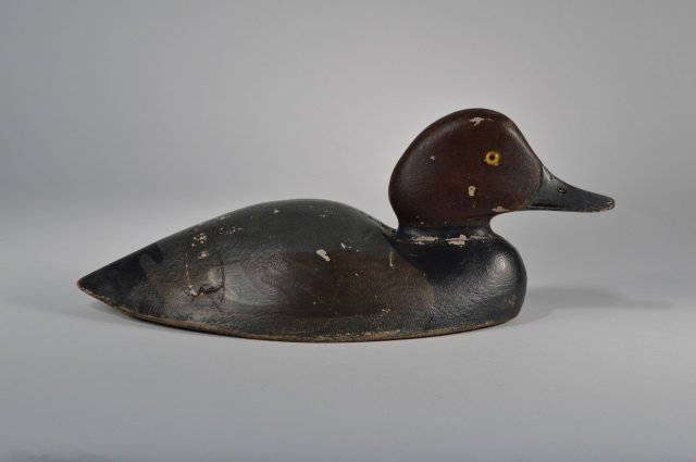 Stevens Humpback Redhead Drake Duck Decoy