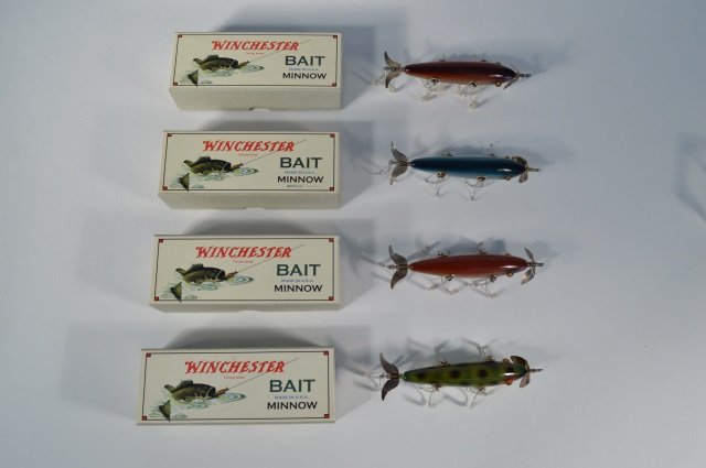 Four Winchester Fishing Lures: New in box limited editions