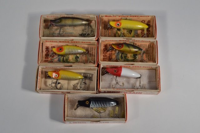 Seven Heddon Boxed River Runts: From a Northern New York Estate.