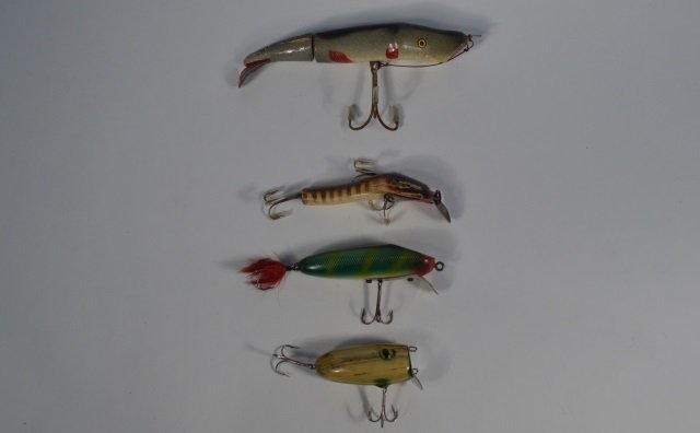 Four Unusual Vintage Fishing Lures: From a Northern New York Estate.