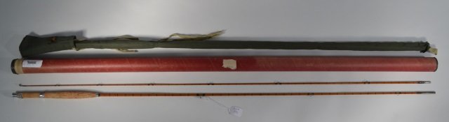 Hardy 9' Fly Rod: Two piece. "The L.L. De France" From the Andy Reece Estate, longtime Western NY collector.