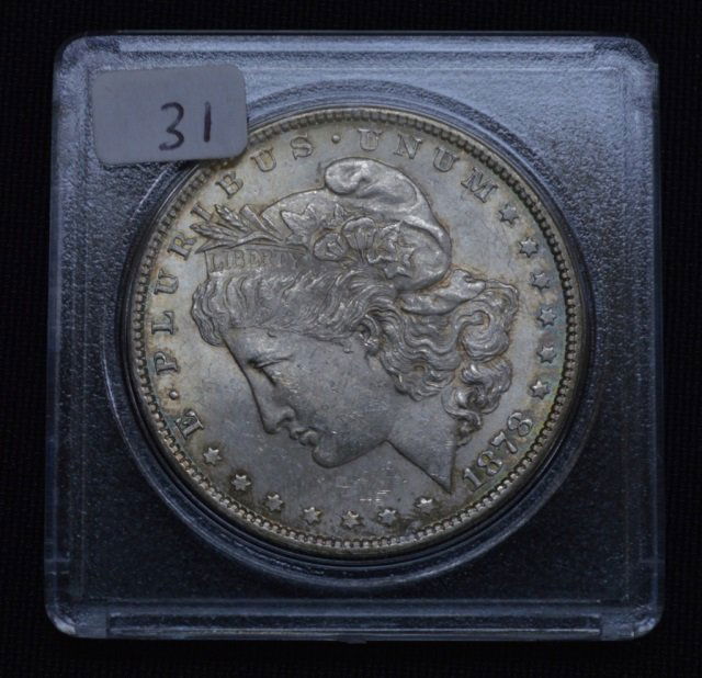 1878 US Morgan Silver Dollar (1 of 2)