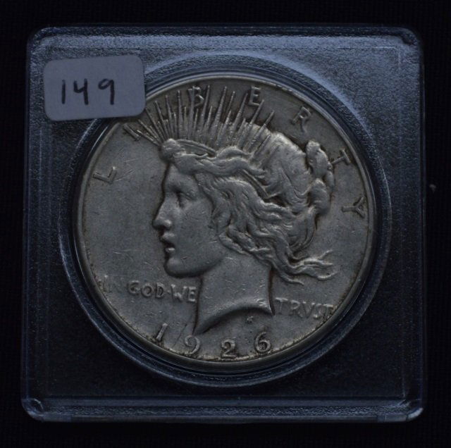 1926-S US Peace Silver Dollar (1 of 2)