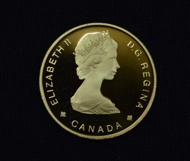 1988 Canadian $100 Gold Proof Coin - 14kt (1 of 2)