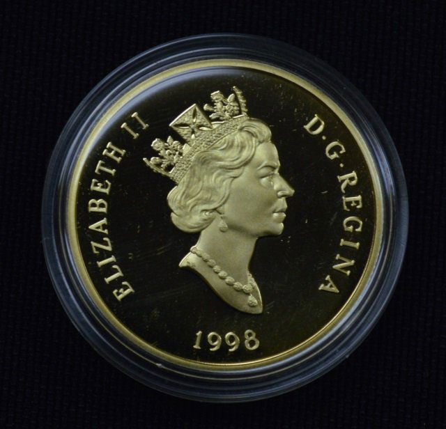 1998 Canadian $100 Gold Proof Coin - 14kt (1 of 2)