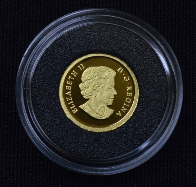 2011 Canadian 50 Cent Gold Coin - 1.27 grams (1 of 2)