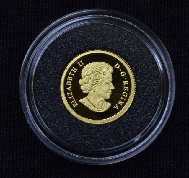 2011 Canadian 50 Cent Gold Coin - 1.27 grams (1 of 2)
