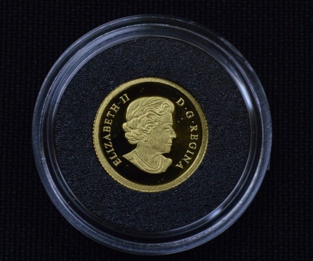 2012 Canadian 50 Cent Gold Coin - 1.27 grams (1 of 2)