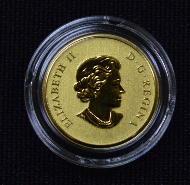 2012 Canadian $5 Gold Coin - 3.13 grams (1 of 2)