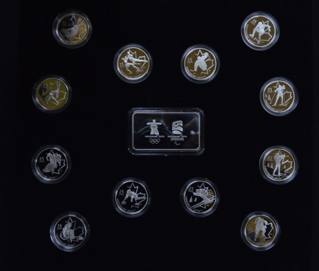 2010 Canadian Vancouver Sterling Silver Coin Set (1 of 1)