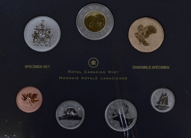 2011 Specimen Set of Canadian Coinage (1 of 2)