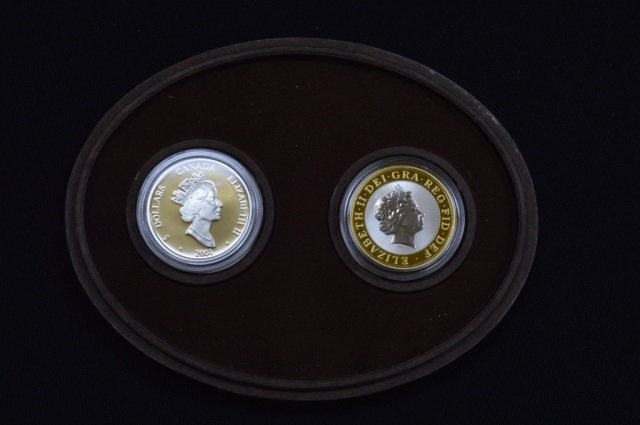 2001 Sterling Silver Two Coin Set (1 of 3)