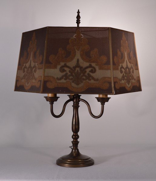 Adjustable 3 Socket Table Lamp. Mutual Sunset Lamp (1 of 2)