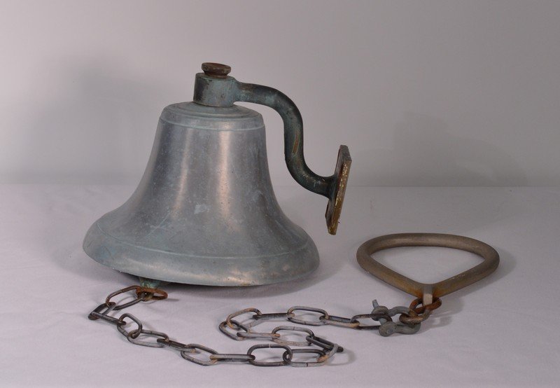 Solid Brass Dinner Bell - 10" in diameter (1 of 2)