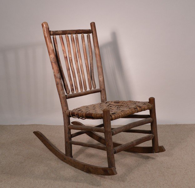 Old Hickory Chair Company Spindle Back Rocker (1 of 3)