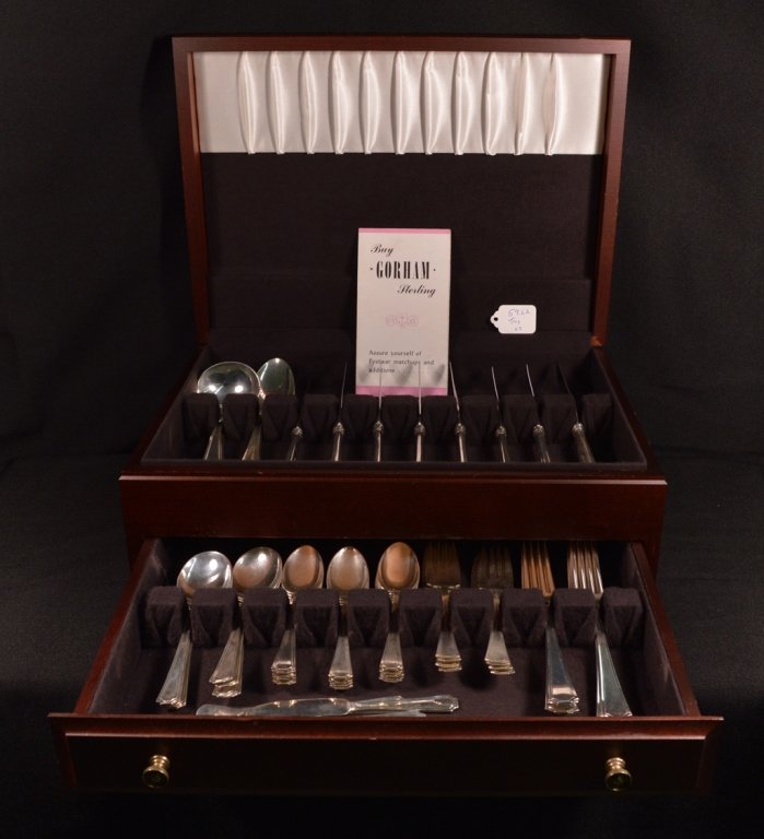Gorham Sterling Silver Flatware Set -59.62 Troy oz (1 of 1)