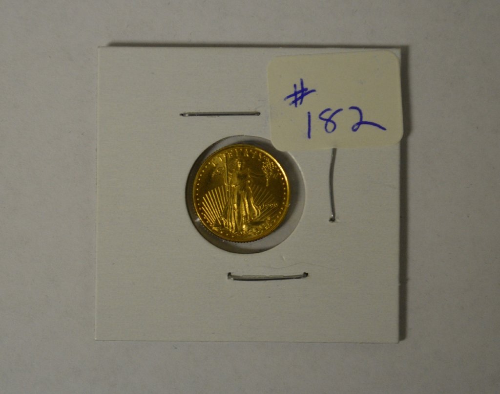 1999 U.S. $5 Gold Coin (1 of 2)