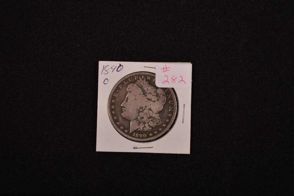 1890-O U.S. Morgan Silver Dollar (1 of 1)