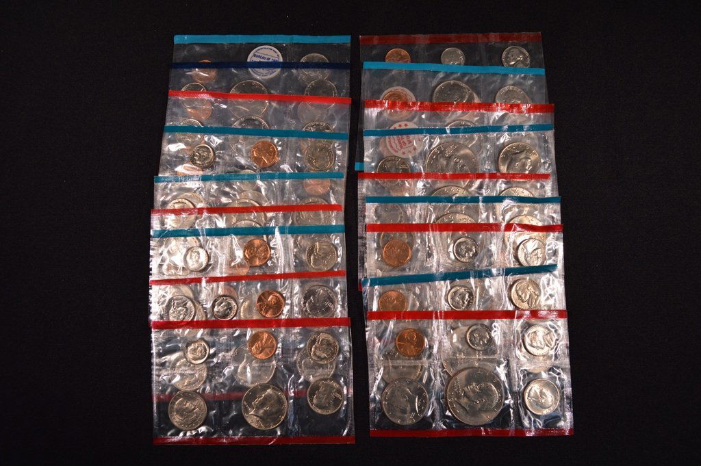 9 U.S. Mint Sets (1969-1984) (1 of 1)