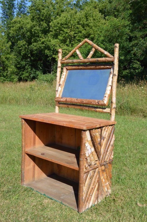 White Birch Adirondack Open Front Dresser (1 of 4)