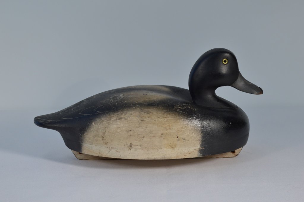 Branded Wildfowler Drake Bluebill Decoy (1 of 3)