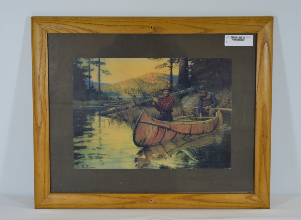 Phillip Goodwin "Luck for Two" Sporting Print (1 of 1)