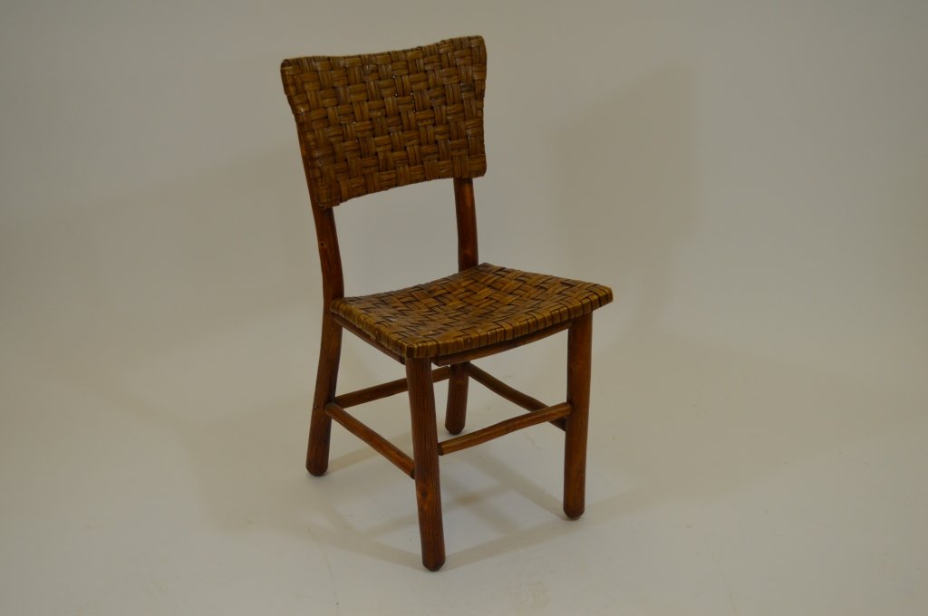 Branded and Nickel Tagged Old Hickory Side Chair (1 of 2)